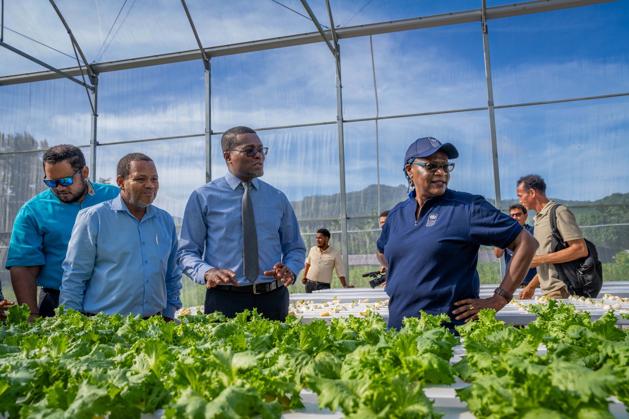 3.UNDP official handling over 2.
